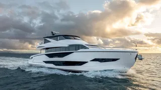 27m Sunseeker motor yacht Aurelius newly listed for sale