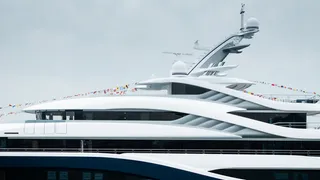 88m Turquoise flagship Project Vento joins the charter fleet