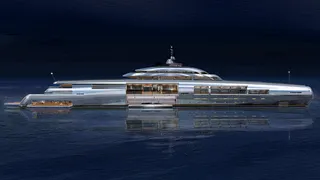 gary grant design unveils 153m hybrid superyacht concept