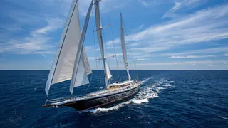 Jongert sailing yacht Passe Partout Barcelona