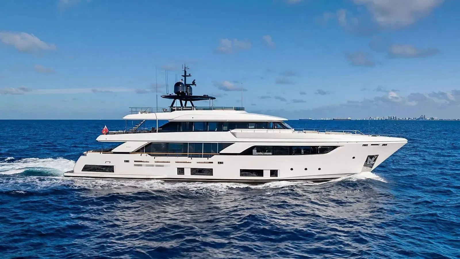 37m Custom Line Navetta motor yacht Tito el Patron sold