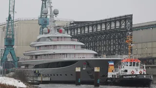 102m Lürssen superyacht Jassi launched