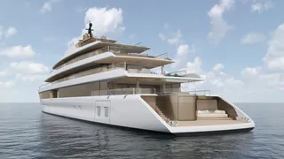 Swisship unveils 96m superyacht concept designed around "wellness on water"