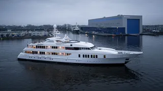 61m Feadship motor yacht for sale Samadhi exterior