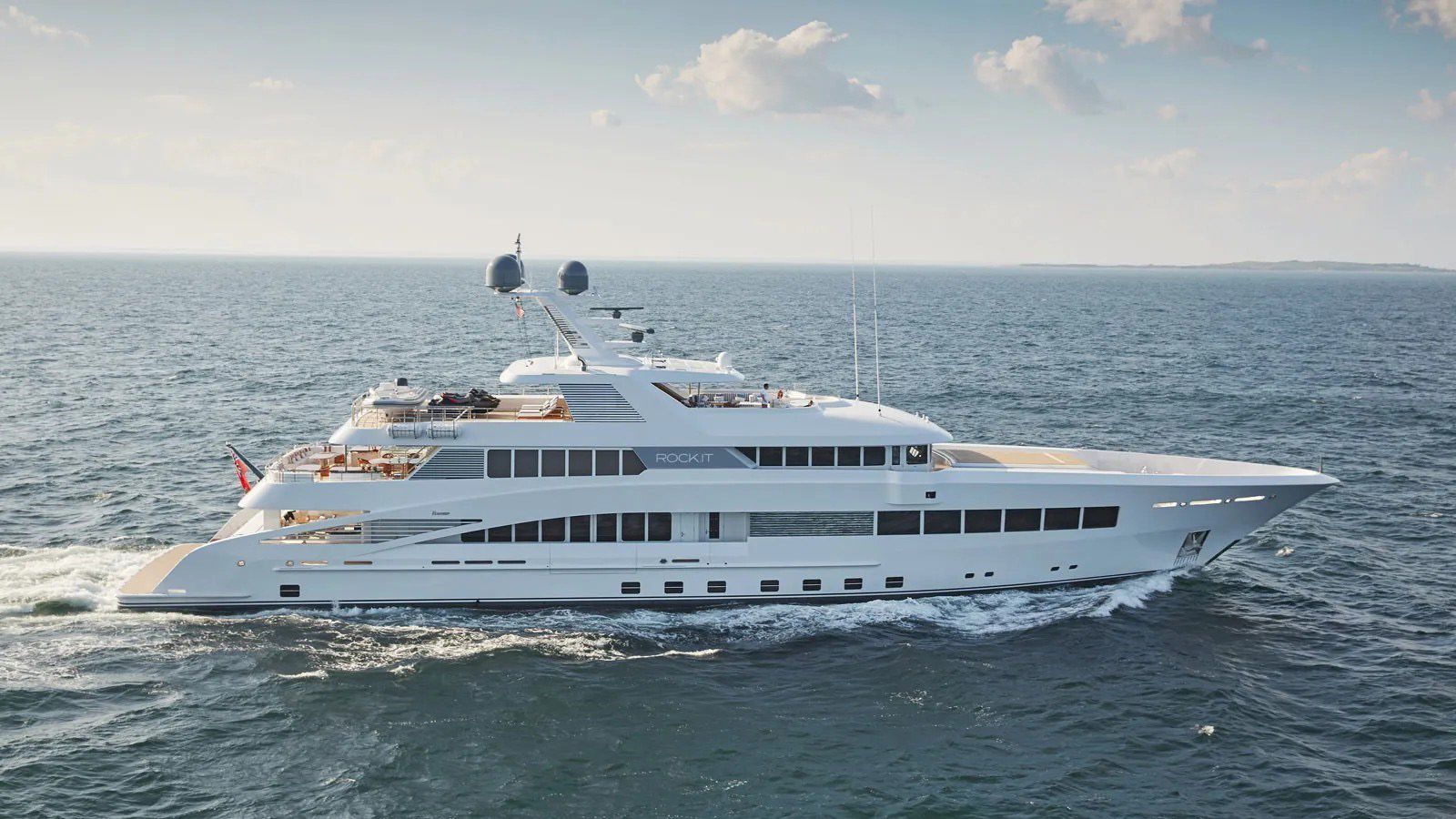 $1.6M price reduction on 60m Feadship superyacht Rock.It ahead of FLIBS