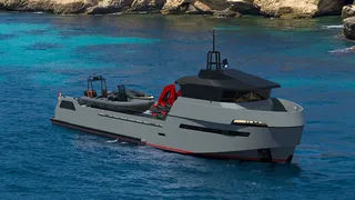 Construction begins on Lynx Yachts' first 34m YXT model with submarine capabilities