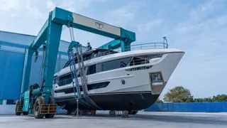 Gulf Craft launches third 32m Majesty 100 Terrace yacht