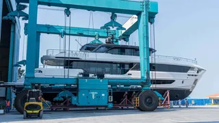 Gulf Craft launches third 32m Majesty 100 Terrace yacht