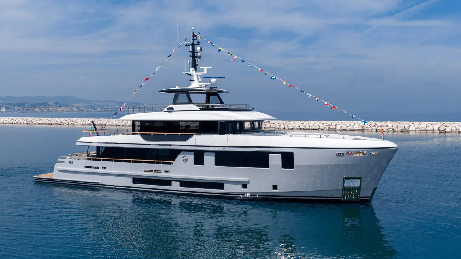 Octopus yacht at launch