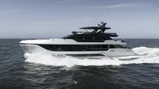Van der Valk's largest custom yacht to date begins sea trials