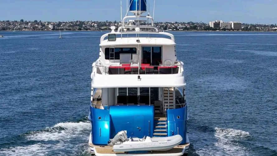 My Way motor yacht for sale rear