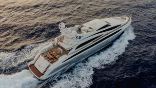 M.J. Taknm motor yacht is listed for sale under $5M