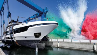 Seventh Mangusta Oceano 44 superyacht Lulus launched in Pisa
