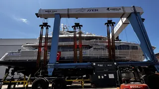 Orion One: First superyacht from Orion Yachts hits the water in Turkey