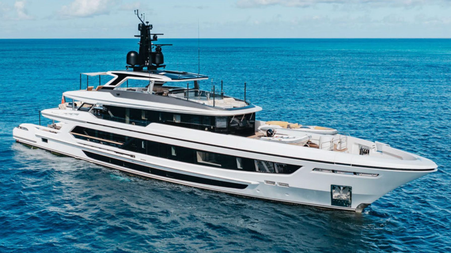 New JCA on 52m Baglietto T52 motor yacht Daybreak