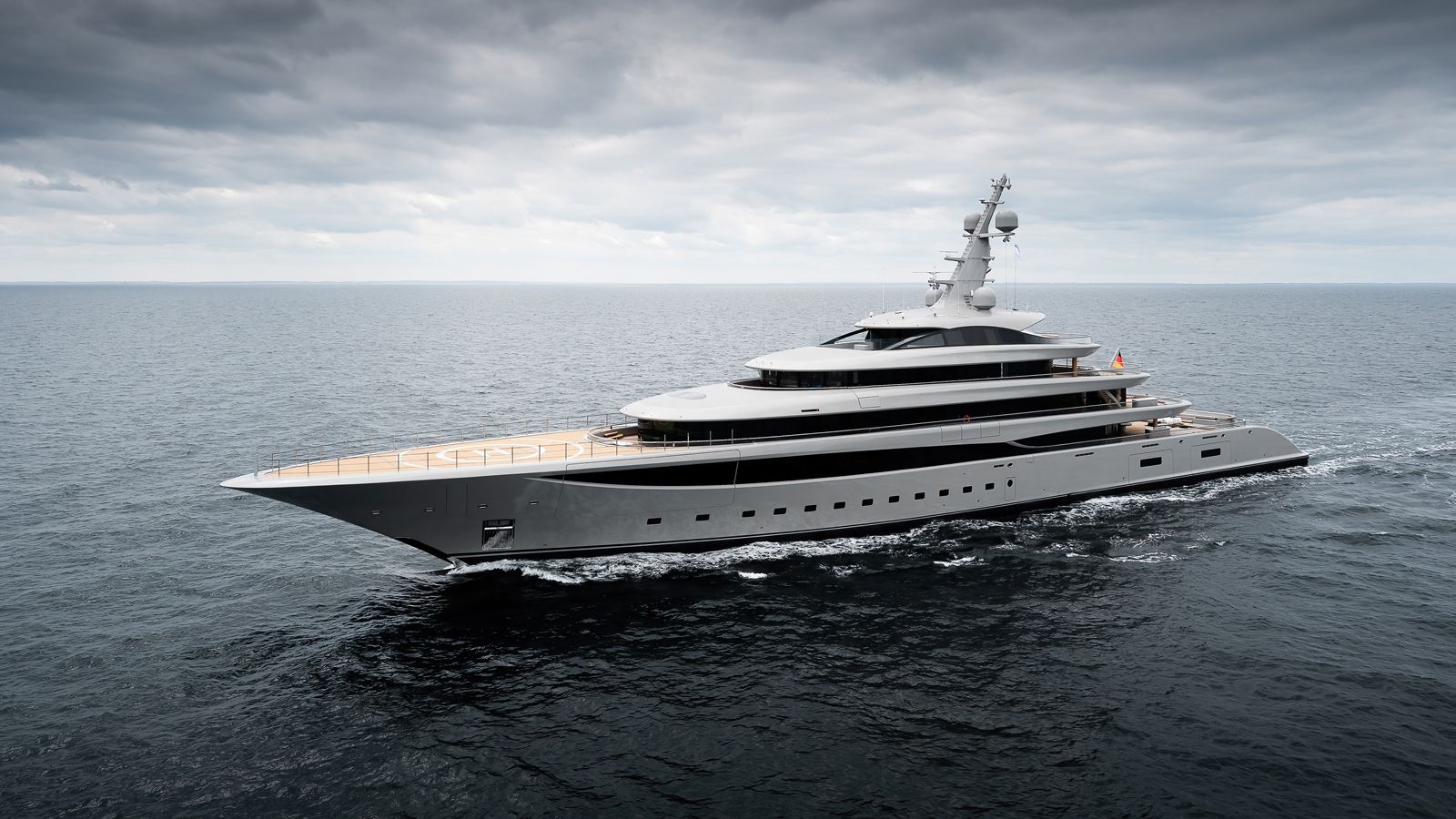 102m Lürssen superyacht Nixie delivered to owners and joins charter market