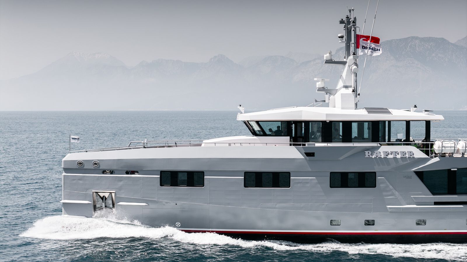 53m Damen Yachting YS53 support vessel Rafter delivered to owner