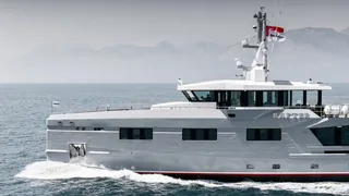 53m Damen Yachting YS53 support vessel Rafter delivered to owner