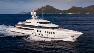 74m Amels motor yacht Synthesis newly listed for sale