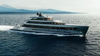 Aeri Studio unveils 60m yacht concept with interior inspired by Japanese ink painting