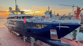 Dearsan Shipyard launches 50m superyacht Queen Yaz