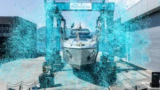 First Riva 96’ Argo Super flybridge yacht launched in La Spezia, Italy