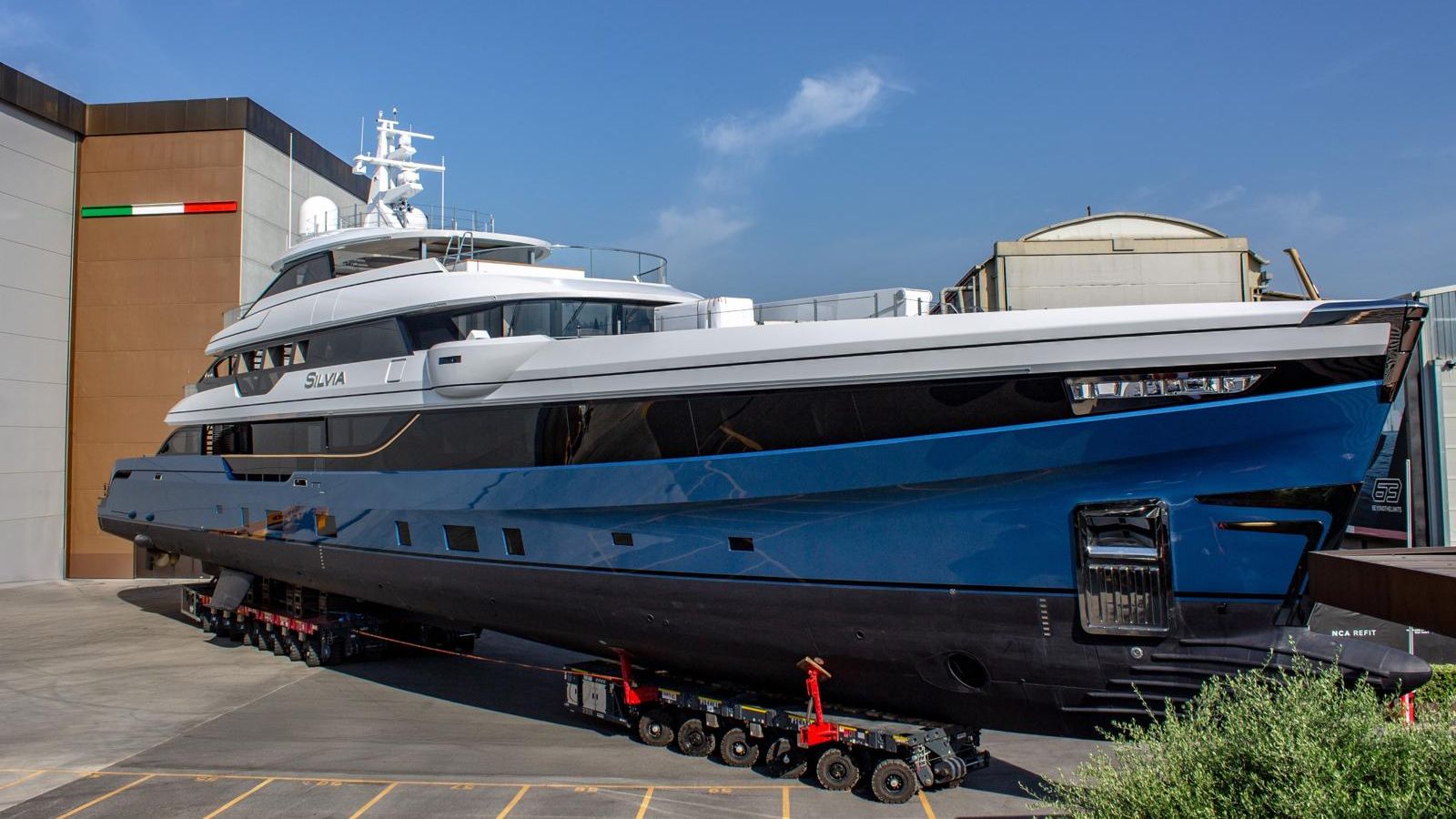 Second Admiral Panorama 50 superyacht Silvia nears launch