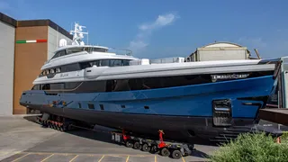 Second Admiral Panorama 50 superyacht Silvia nears launch