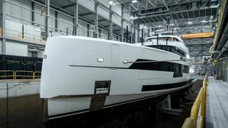 57m full-custom Heesen superyacht Project Setteesettanta launched for returning owners
