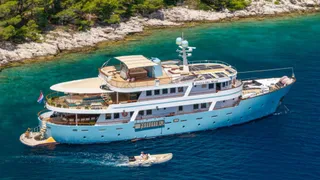 37m aegean classic motor yacht donna del mar for sale