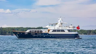 32m holland jachtbouw Anjilis motor yacht for sale