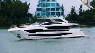 Pearl Yachts' first flagship hybrid yacht completes sea trials ahead of FLIBS debut