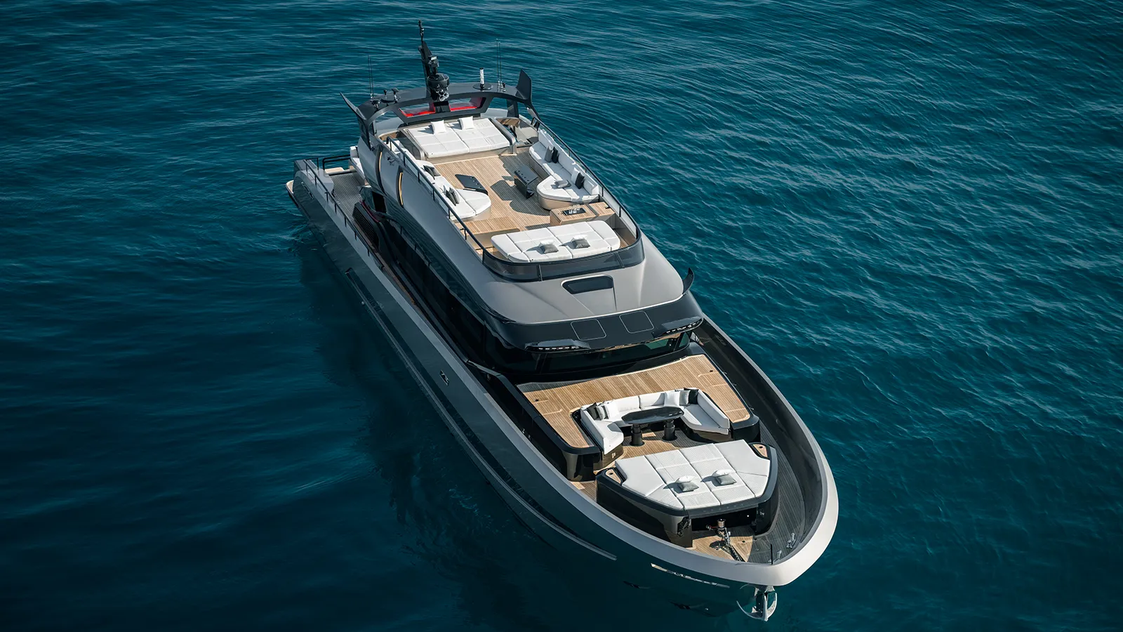 BRABUS AB 110 main deck and bow seating area
