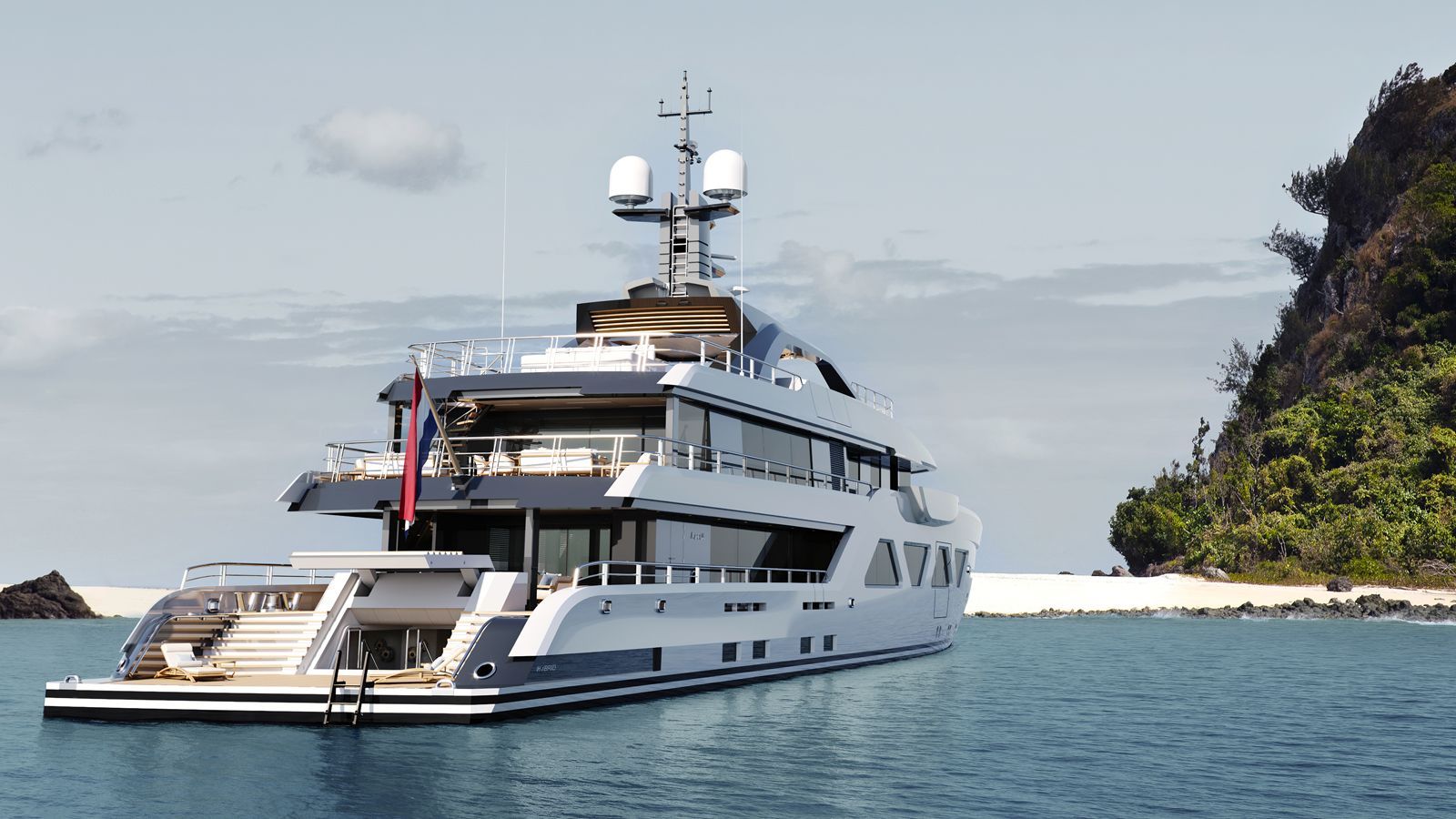 In-build Amels 60 superyacht with Laura Sessa interiors sold