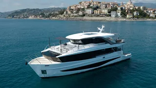 First look inside 27m princess x90 yacht Jenny X