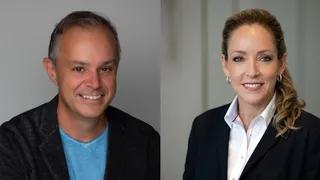 Bryan Braley, president of Denison Yachting, and Lydia Pascarelli, CEO of OceanWorld Group