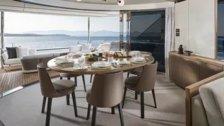 First look inside 27m princess x90 yacht Jenny X