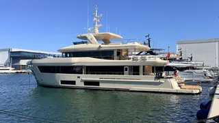Cantiere delle Marche delivers Nauta 110 to Marcus Blackmore