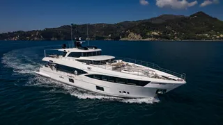 33-metre Gulf Craft Majesty 100 motor yacht Big M for sale