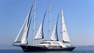 New CA on 50m Neta Marine motorsailer Meira ahead of Monaco Yacht Show