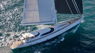 44m alloy sailing yacht encore for sale