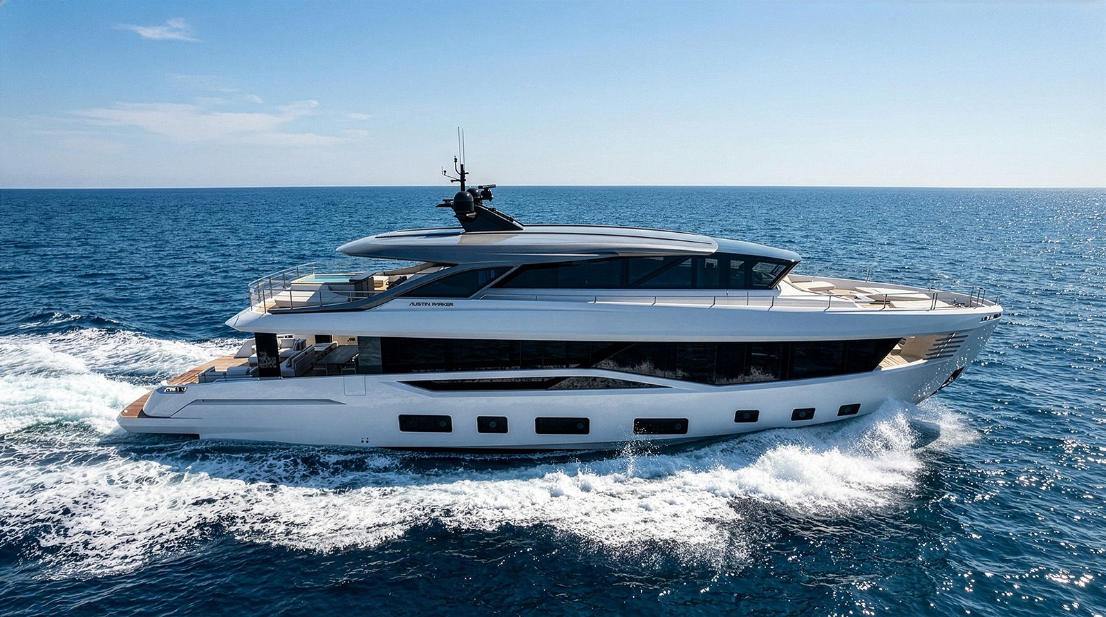 Austin Parker begins construction on Iconica 80 and Iconica 100 yachts