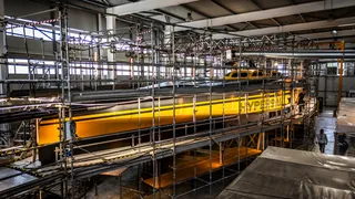 Ferrari shares first look at hull of 30m in-build Hypersail racing yacht