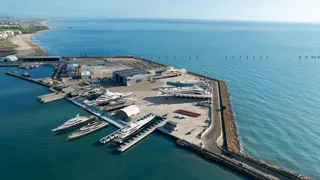 VMG Astilleros de Sagunto world's largest yacht shiplift drydock installation Spain