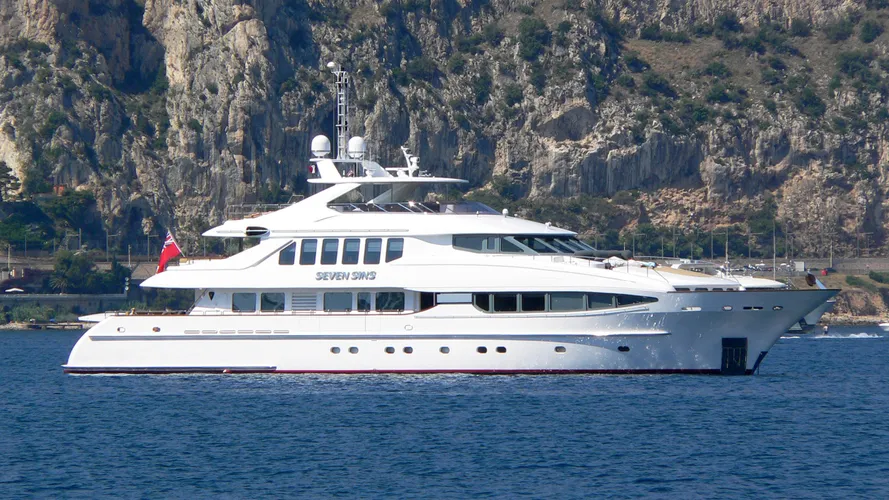 the lady k seven sins motoryacht heesen yachts 43m 2005 profile before refit