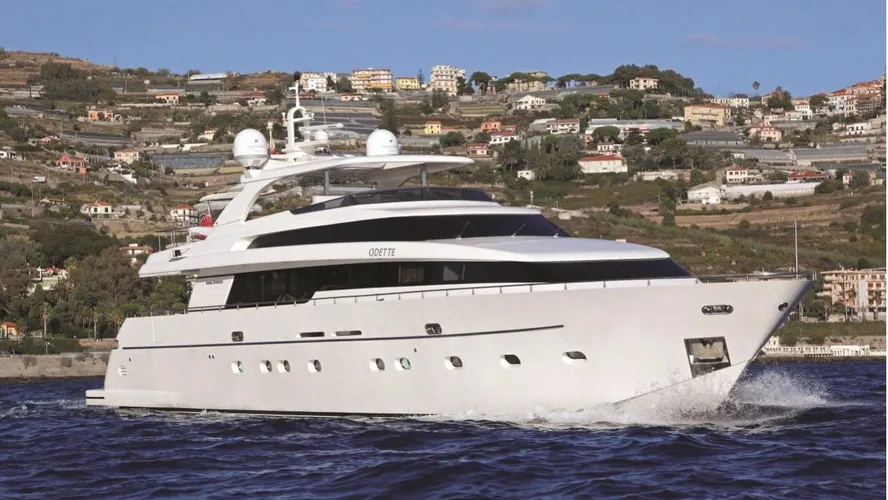 odette motoryacht sanlorenzo sl 88 2011 27m half profile