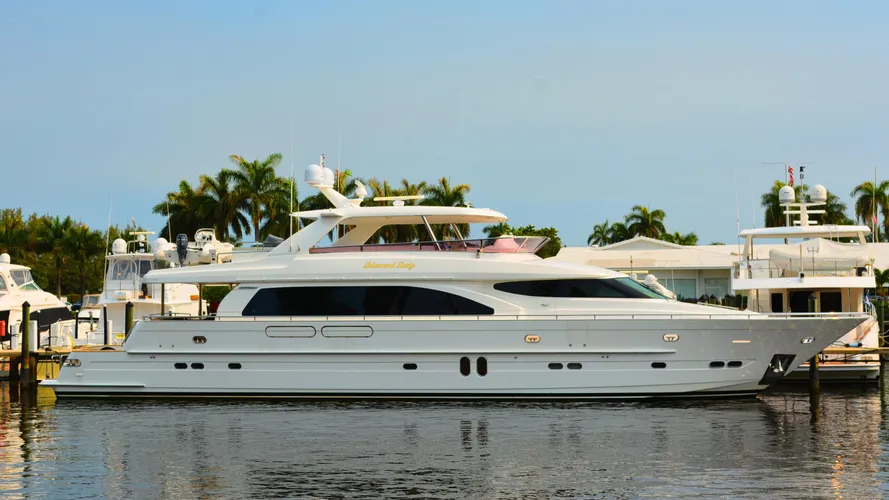 kentucky belle diamond lady motoryacht horizon 2004 29m profile