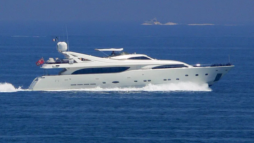 paradise celebration motoryacht ferretti custom line 112 34m 2003 profile