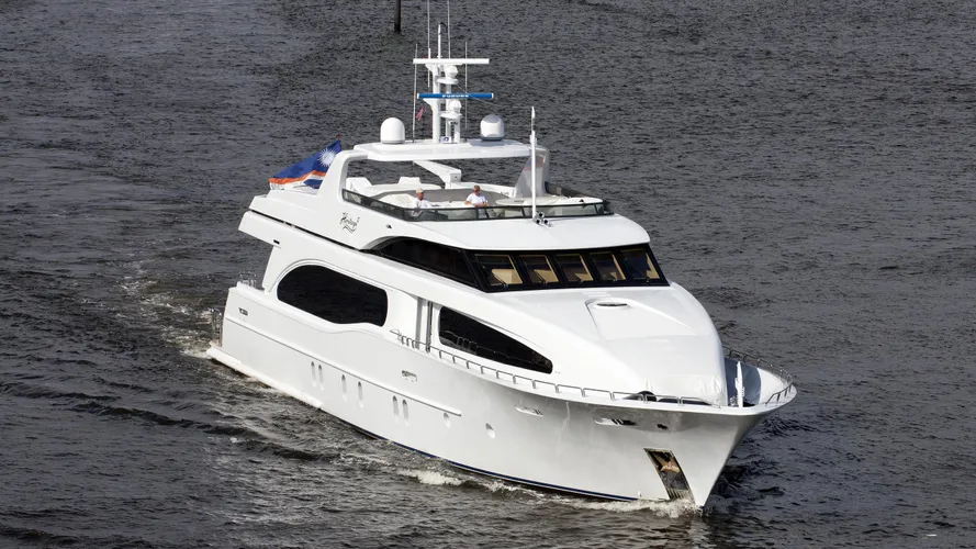 seament aquasition hi-banx motoryacht broward marine 2007 38m half profile