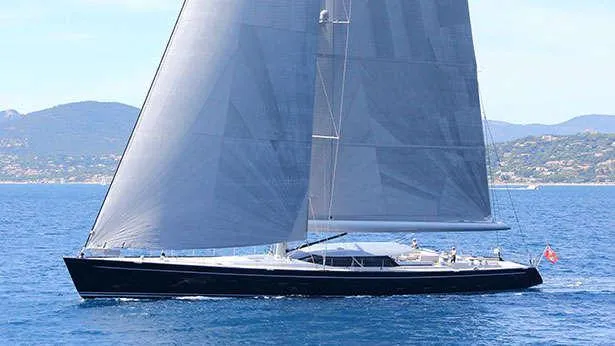 sailing yacht blue papillon exterior